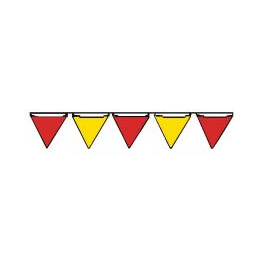 Red & Yellow 105 ft Pennant String