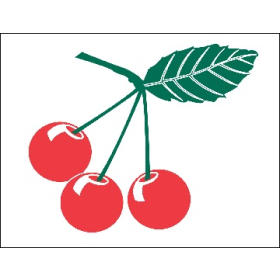 Cherries 26" x 20" Poly Marketeer
