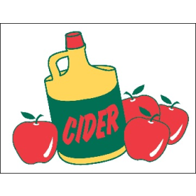 Cider 26" x 20" Poly Marketeer 