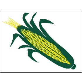 Corn 26" x 20" Poly Marketeer