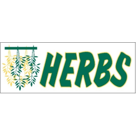 Herbs 3' x 8' HD Banner