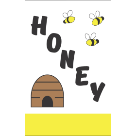 Honey Ex Flag 28" x 44" 