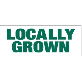 Locally Grown 3' x 8' HD Banner