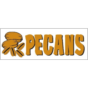 Pecans 3' x 8' HD Banner