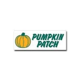 Pumpkin Patch 3' x 8' Economy Banners