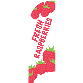 Raspberry Tail Flag 