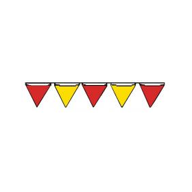 Red & Yellow 105 ft Pennant String 