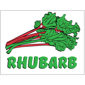 Rhubarb 26" x 20" Poly Marketeer