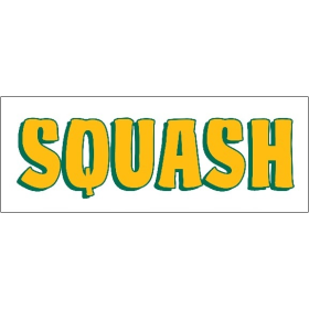 Squash 3' x 8' HD Banner