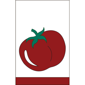 Tomato Ex Flag 28" x 44"