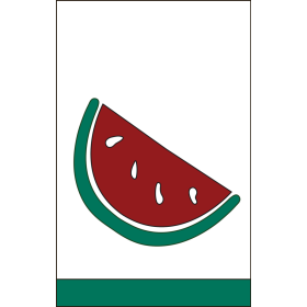 Watermelon Ex Flag 28" x 44"